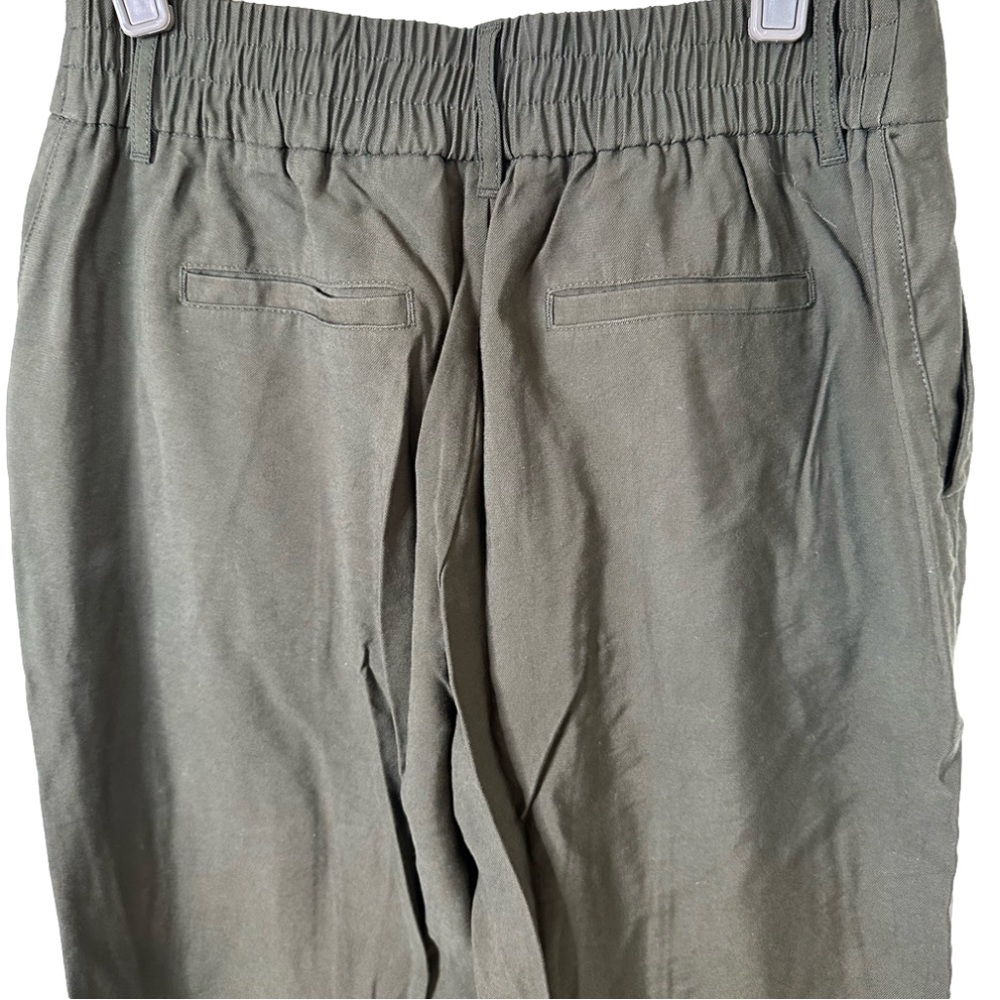 A New Day Army Green Elastic Pants In Size Small - image 2